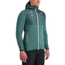 тёплая куртка Sportful Rythmo Jacket 2024 елово-зелёная